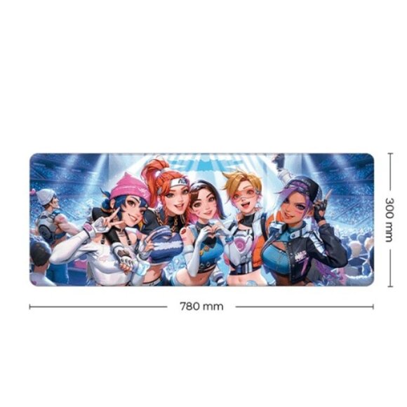 Overwatch - Le Sserafim x Overwatch 2 Limited Edition Mousepad NWT - Picture 2 of 9